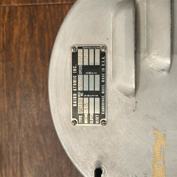 Baird Atomic Inc Spectrochemical Service Boron Scale Model BAS10B Industrial VTG - Picture 7 of 9